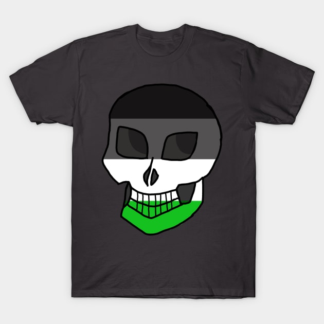 Aro Skull T-Shirt by PallasDiana